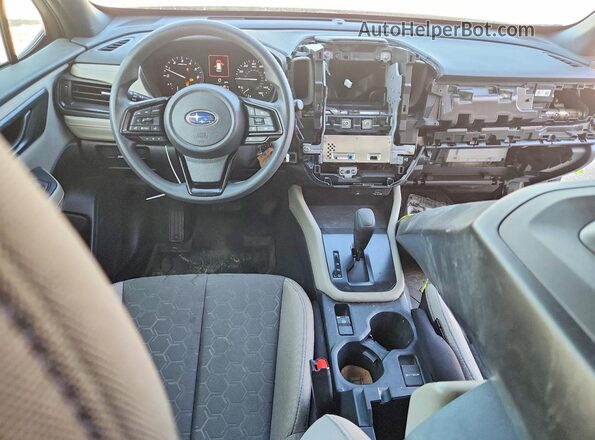JF2SLDAC7SH478566 2025 SUBARU FORESTER Серый Вид панели приборов