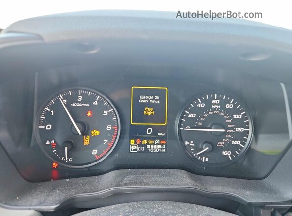 JF2SLDAC7SH478566 2025 SUBARU FORESTER Серый Вид щитка приборов