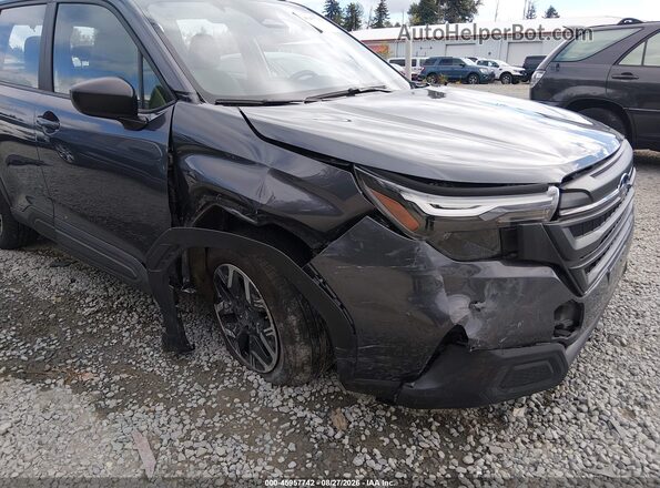 JF2SLDAC7SH481175 2025 SUBARU FORESTER Gray Դիմացի տեսք