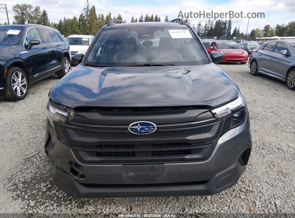 JF2SLDAC7SH481175 2025 SUBARU FORESTER Gray Սալոնի հետևի տեսք