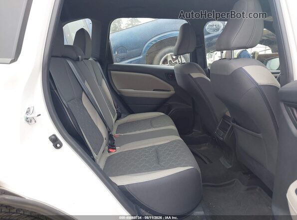 JF2SLDAC9SH520638 2025 SUBARU FORESTER White Vista de la etiqueta del VIN