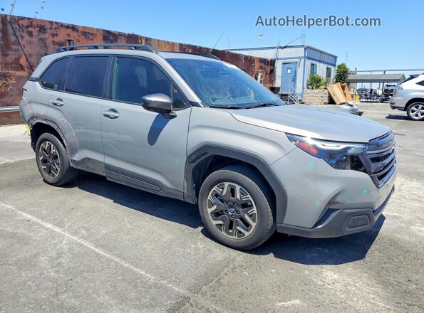 JF2SLDBC1SH406020 2025 SUBARU FORESTER Gray Delantero derecho