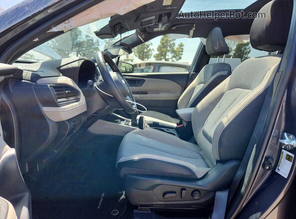 JF2SLDBC3SH475677 2025 SUBARU FORESTER Charcoal Front interior view