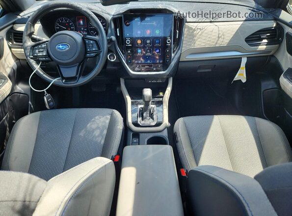 JF2SLDBC3SH475677 2025 SUBARU FORESTER Charcoal Dashboard view