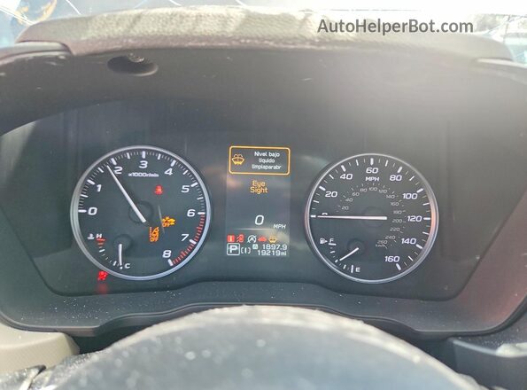 JF2SLDBC3SH475677 2025 SUBARU FORESTER Charcoal Instrument cluster view