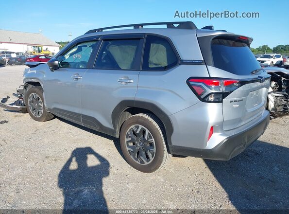 JF2SLDBC4SH417982 2025 SUBARU FORESTER Silver Rear left