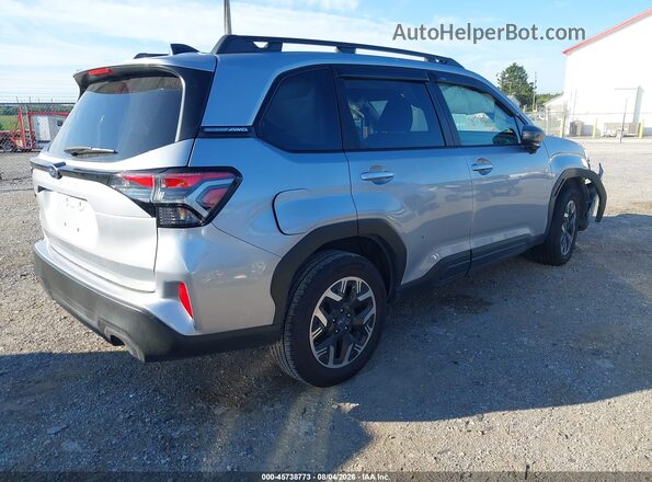 JF2SLDBC4SH417982 2025 SUBARU FORESTER Silver Rear right