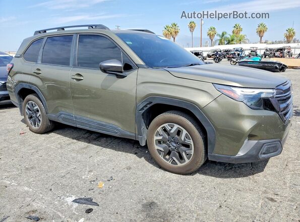 JF2SLDBC4SH432692 2025 SUBARU FORESTER Green Delantero derecho