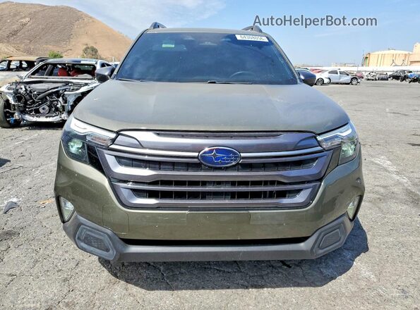 JF2SLDBC4SH432692 2025 SUBARU FORESTER Green Vista frontal