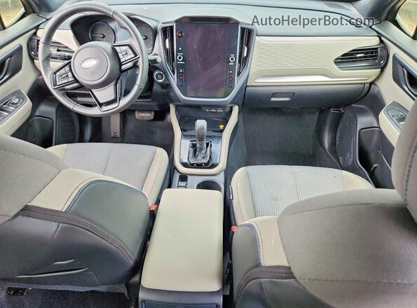 JF2SLDBC6SH469842 2025 SUBARU FORESTER Серый Вид панели приборов