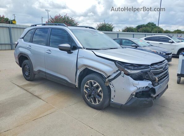 JF2SLDBC8SH427639 2025 SUBARU FORESTER Silver Front right