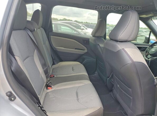 JF2SLDBC8SH427639 2025 SUBARU FORESTER Silver Rear interior view