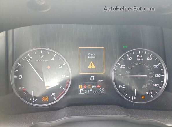 JF2SLDBC8SH427639 2025 SUBARU FORESTER Серебряный Вид щитка приборов