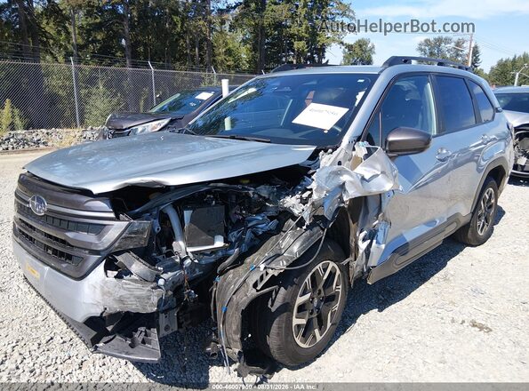 JF2SLDBC8SH521097 2025 SUBARU FORESTER Silver Вид спереду