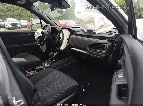 JF2SLDBC9SH455966 2025 SUBARU FORESTER Gray წინა სალონის ხედი