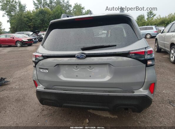 JF2SLDBC9SH455966 2025 SUBARU FORESTER Gray 