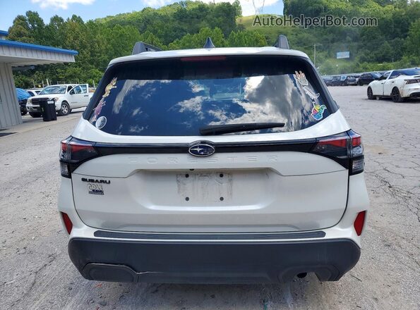 JF2SLDBC9SH582832 2025 SUBARU FORESTER Белый Вид сзади