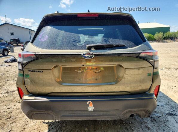 JF2SLDDC0SH447316 2025 SUBARU FORESTER Green Widok z tyłu