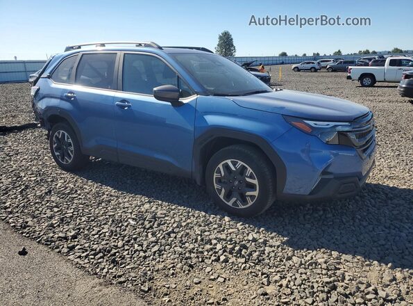 JF2SLDDC0SH502489 2025 SUBARU FORESTER Blue Առջևի աջ