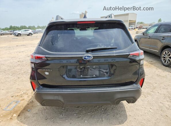 JF2SLDDC0SH540014 2025 SUBARU FORESTER Black Вид ззаду