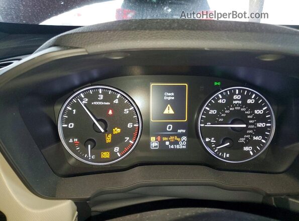 JF2SLDDC1SH440617 2025 SUBARU FORESTER Красный Вид щитка приборов