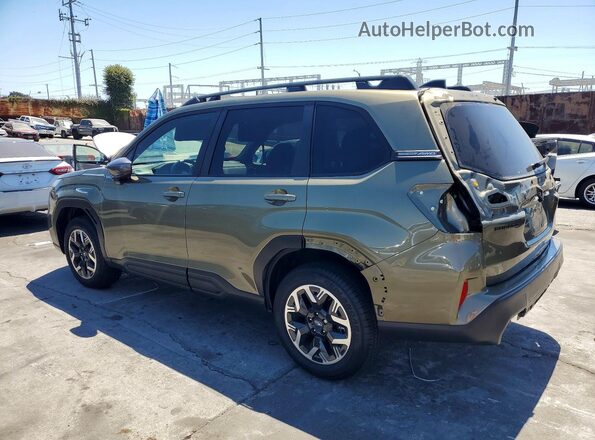 JF2SLDDC1SH519849 2025 SUBARU FORESTER Green Rear left