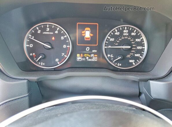 JF2SLDDC1SH519849 2025 SUBARU FORESTER Green Instrument cluster view