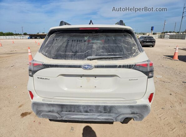 JF2SLDDC1SH577332 2025 SUBARU FORESTER White Հետևի տեսք