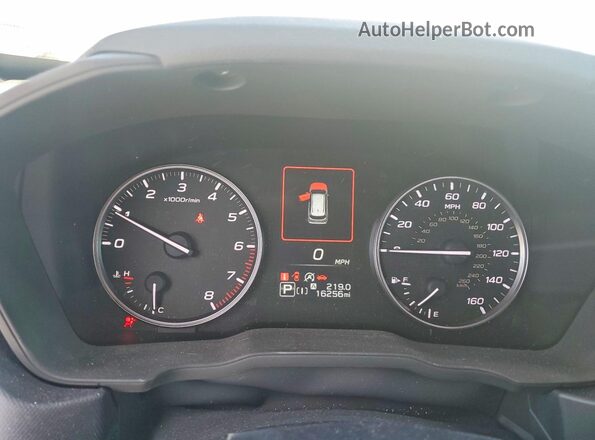 JF2SLDDC2SH420330 2025 SUBARU FORESTER Зеленый Вид щитка приборов