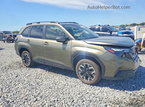 JF2SLDDC2SH420330 2025 SUBARU FORESTER Зеленый Передняя правая четверть