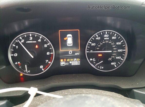 JF2SLDDC2SH421915 2025 SUBARU FORESTER Charcoal ხელსაწყოთა პანელის ხედი