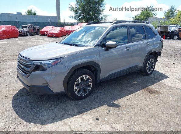 JF2SLDDC2SH488353 2025 SUBARU FORESTER Gray Przód lewy
