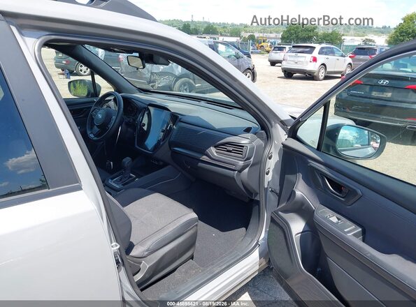 JF2SLDDC2SH488353 2025 SUBARU FORESTER Gray Widok wnętrza z przodu