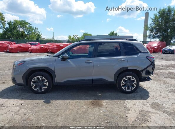 JF2SLDDC2SH488353 2025 SUBARU FORESTER Gray Widok wnętrza 360 stopni