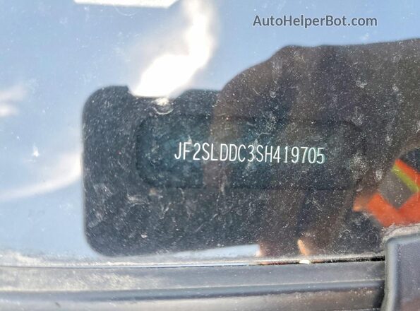 JF2SLDDC3SH419705 2025 SUBARU FORESTER Gray Engine compartment view