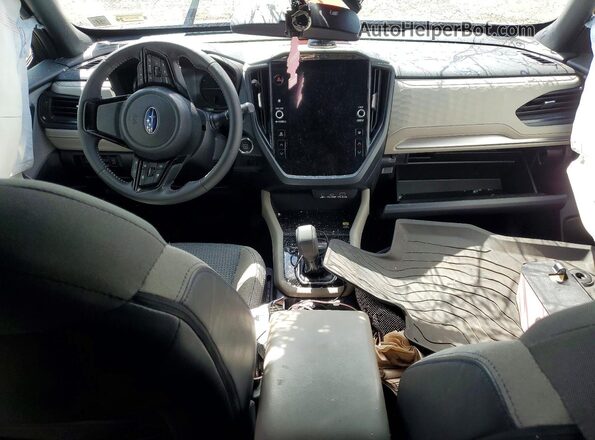 JF2SLDDC3SH419705 2025 SUBARU FORESTER Gray Dashboard view