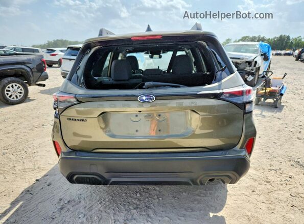 JF2SLDDC3SH452123 2025 SUBARU FORESTER Green Rear view