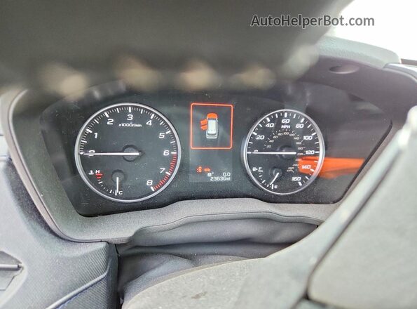 JF2SLDDC3SH452123 2025 SUBARU FORESTER Green Instrument cluster view