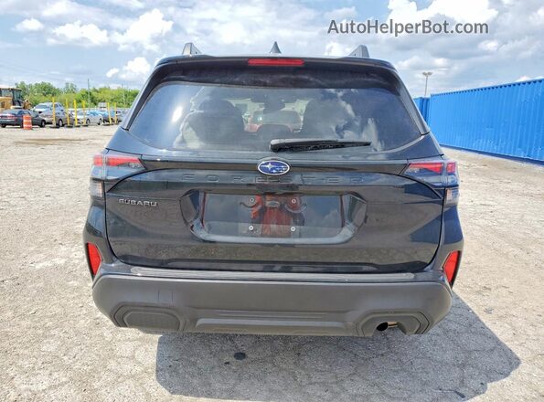 JF2SLDDC3SH558507 2025 SUBARU FORESTER Black Vista trasera