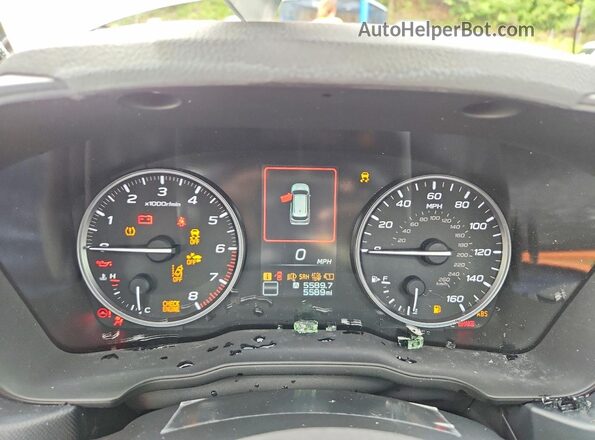 JF2SLDDC4SH434715 2025 SUBARU FORESTER Silver Instrument cluster view