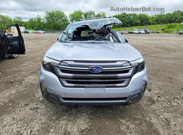 JF2SLDDC4SH434715 2025 SUBARU FORESTER Silver Front view