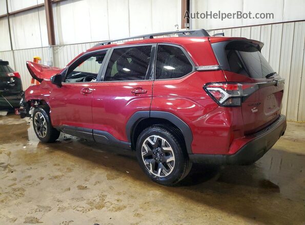 JF2SLDDC4SH508490 2025 SUBARU FORESTER Burgundy Rear left