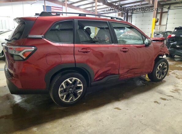 JF2SLDDC4SH508490 2025 SUBARU FORESTER Burgundy Rear right