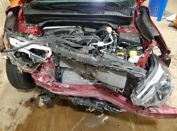 JF2SLDDC4SH508490 2025 SUBARU FORESTER Burgundy Engine compartment view