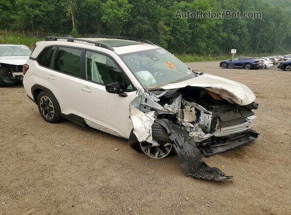 JF2SLDDC5SH505954 2025 SUBARU FORESTER White Delantero derecho