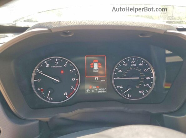 JF2SLDDC5SH614950 2025 SUBARU FORESTER Silver Instrument cluster view