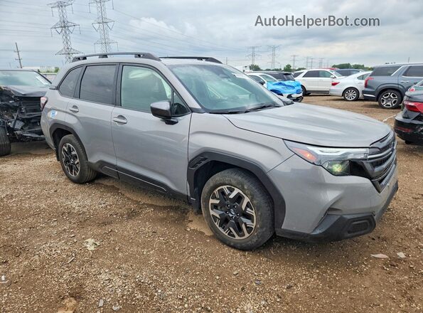 JF2SLDDC6SH534458 2025 SUBARU FORESTER Серый Передняя правая четверть