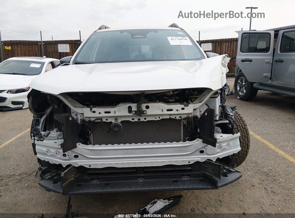 JF2SLDDC6SH588584 2025 SUBARU FORESTER White უკანა სალონის ხედი