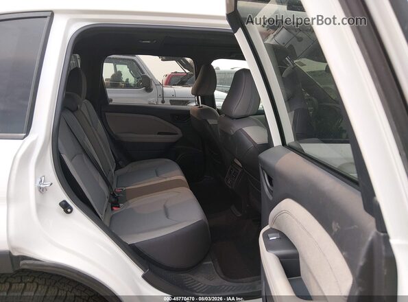 JF2SLDDC6SH588584 2025 SUBARU FORESTER White VIN კოდის სტიკერის ხედი