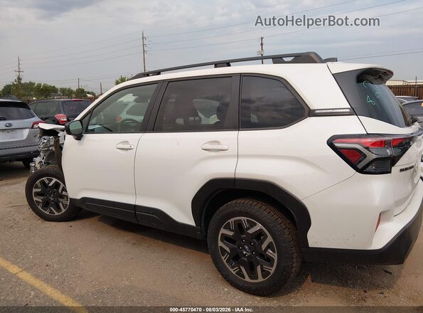 JF2SLDDC6SH588584 2025 SUBARU FORESTER White 